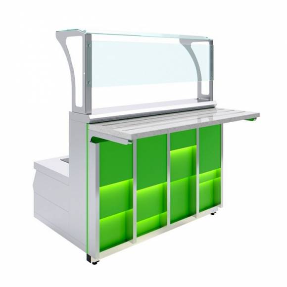 Мармит первых блюд 2-конфорочный индукционный Neon Luxstahl МПИ (С)-1200 Premium Мармит первых блюд 2-конфорочный индукционный Neon Luxstahl МПИ (С)-1200 Premium