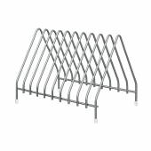 Подставка для досок на 10 шт. 42*29*28 см. нерж. MG 75862 Подставка для досок на 10 шт. 42*29*28 см. нерж. MG 75862