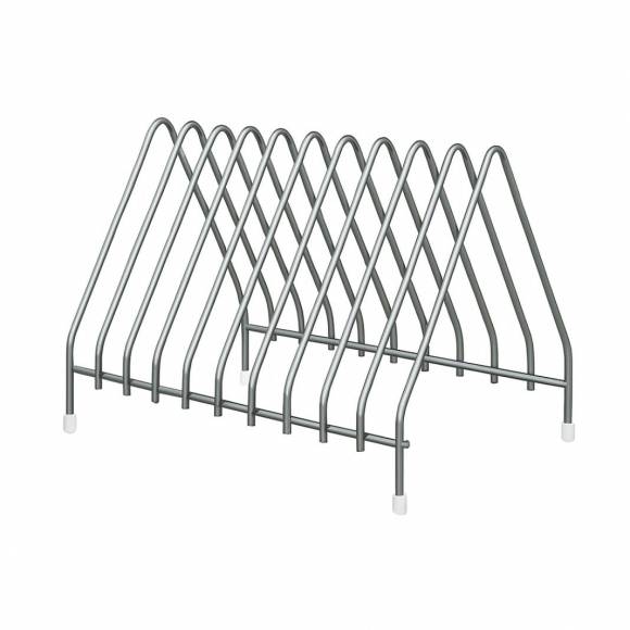 Подставка для досок на 10 шт. 42*29*28 см. нерж. MG 75862