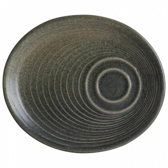 Блюдце 200*170мм Hornfels Bonna HORRPL01STB