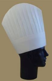 Колпак поварской одноразовый h=300мм АВ-032 из нетканого материала /320/ Колпак поварской одноразовый h=300мм АВ-032 из нетканого материала /320/