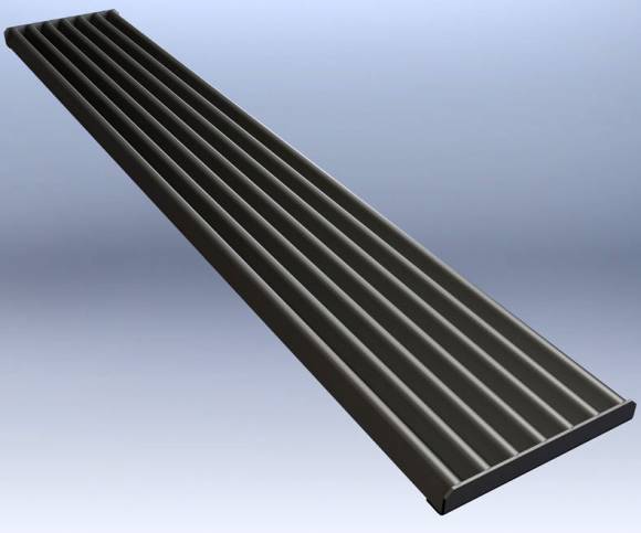 Колосниковая решетка 1 секция для печи-мангала VESTA M38