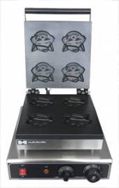 Вафельница Hurakan HKN-GES11 FOX 4 вафли лиса Вафельница Hurakan HKN-GES11 FOX 4 вафли лиса