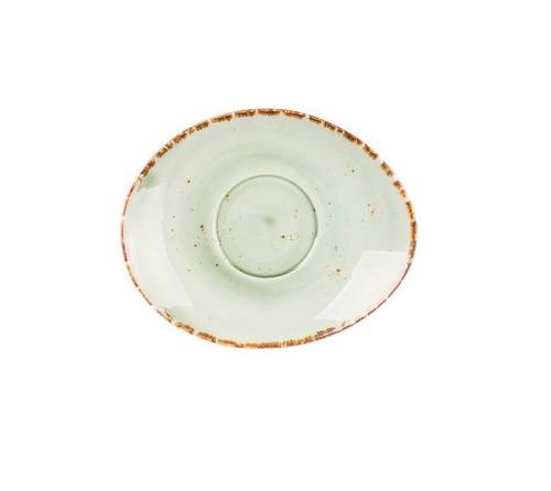 Блюдце к бульонной чашке фарфор Organica Green P.L. 81223076 /6/