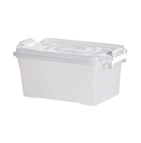 Контейнер пластиковый 14л для продуктов 45х20х18см (Пластхозторг) К-14 22195 /25/