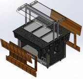 Комплект фасадов лицевой Refettorio (шведский стол островной) 500-S/S2