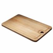 Доска разделочная 300х200х20мм с желобком бук Доски буковые 48974 Доска разделочная 300х200х20мм с желобком бук Доски буковые 48974