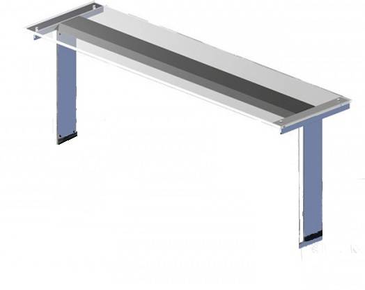 Полка настольная Gastrolux ПН-143/С стеклянная прямая Полка настольная Gastrolux ПН-143/С стеклянная прямая