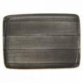 Тарелка прямоугольная 23х16см фарфор Moove Aura Space Bonna ASCMOV26DT b