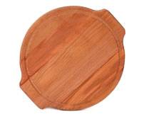 Доска для пиццы 410х20мм бук пормасленный с ушками 8009 Доска для пиццы 410х20мм бук пормасленный с ушками 8009