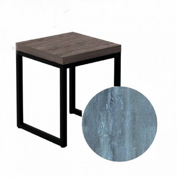 Табурет 380х380х450 П-образный Бетон Пайн Табурет 380х380х450 П-образный Бетон Пайн