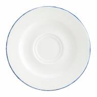 Блюдце 160 мм фарфор Rita Retro Bonna E101RIT04CT синий край