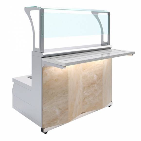 Мармит первых блюд 2-конфорочный индукционный Monolith Luxstahl МПИ (С)-1200 Premium Мармит первых блюд 2-конфорочный индукционный Monolith Luxstahl МПИ (С)-1200 Premium