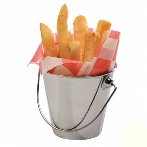 Ведро для закусок 375мл 60х96мм MGSteel BKT95WO 55925 /72/ Ведро для закусок 375мл 60х96мм MGSteel BKT95WO 55925 /72/