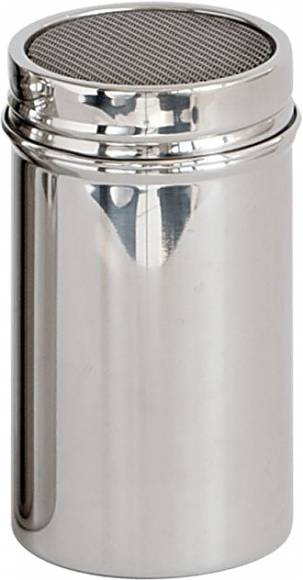 Емкость для сыпучих продуктов 450мл нерж. крышка с мелкими отверстиями Maco DRG15M