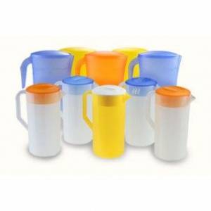 Мерный кувшин 2,4л пластик с крышкой Пластхозторг S-750