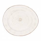 Тарелка капля 300мм фарфор White Fusion P.L. 73024343 /6/