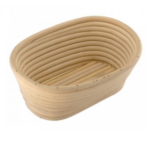 Форма овальная из лозы (ротанга) для расстойки 200*150*80 (на 350г теста) SANNENG SN4510