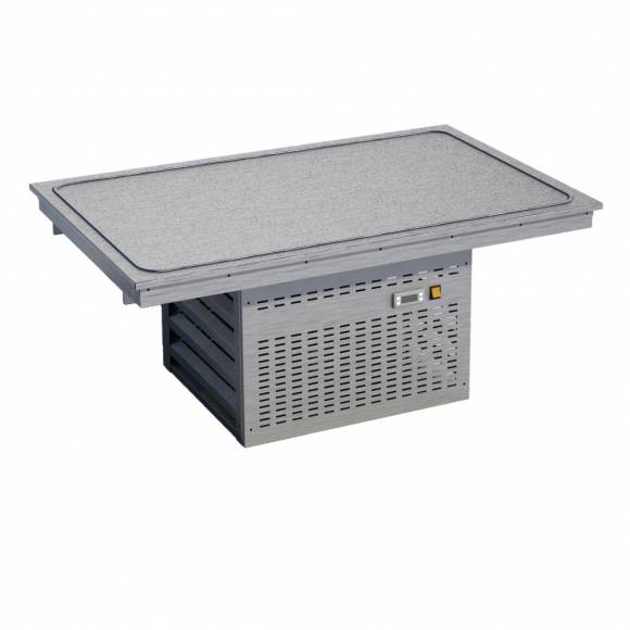 Поверхность охлаждаемая встраиваемая Gastrolux ПОВ-077/Н нерж.сталь Поверхность охлаждаемая встраиваемая Gastrolux ПОВ-077/Н нерж.сталь