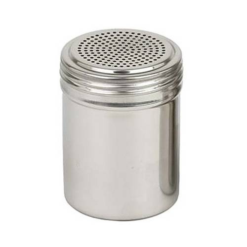 Емкость для сыпучих продуктов 300мл нерж. крышка с мелкими отверстиями Maco DRG10