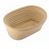 Форма овальная из лозы (ротанга) для расстойки 170*120*60 (на 220г теста) SANNENG SN4511