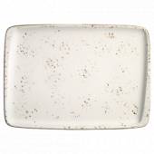 Тарелка прямоугольная 23х16см фарфор Moove Grain Bonna GRAMOV26DT b