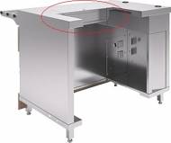 Денежный ящик для кассового бокса Refettorio RT1A  съёмный встраиваемый