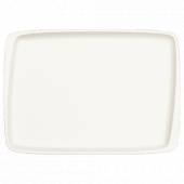 Тарелка прямоугольная 36х25см фарфор Moove White Bonna MOV41DT  b