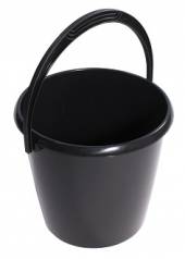 Ведро 10л Матрика (Соло) С462 (чернй, пластик) /20/ Ведро 10л Матрика (Соло) С462 (чернй, пластик) /20/