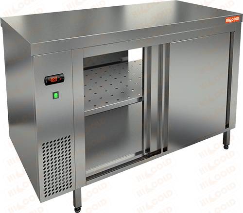 Стол тепловой Hicold TST430 15 GN O островной сквозной Стол тепловой Hicold TST430 15 GN O островной сквозной