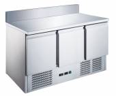 Стол с охлаждающим шкафом Hurakan HKN-GNL3TN-SB с бортом Стол с охлаждающим шкафом Hurakan HKN-GNL3TN-SB с бортом
