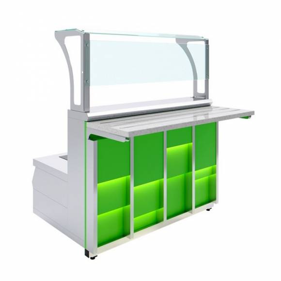 Мармит первых блюд 3-конфорочный индукционный Neon Luxstahl МПИ (С)-1500 Premium Мармит первых блюд 3-конфорочный индукционный Neon Luxstahl МПИ (С)-1500 Premium