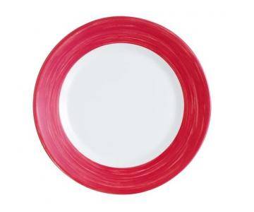 Тарелка d=235 мм вишневый край Браш H2684 40581 /6/ Тарелка d=235 мм вишневый край Браш H2684 40581 /6/