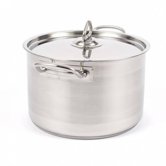 Кастрюля нерж. 5л Kitchen Muse SD12213 220*130мм с тройным дном