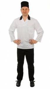 Брюки повара летние р-р 52 черные 00200 со219 Брюки повара летние р-р 52 черные 00200 со219