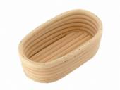 Форма овальная из лозы (ротанга) для расстойки 150*80*50 (на 120г теста) SANNENG SN4512