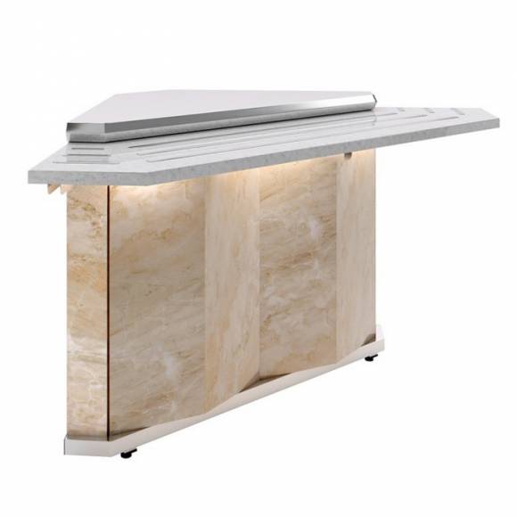 Модуль угловой наружный Monolith Luxstahl УН-90 Premium (без направляющих)