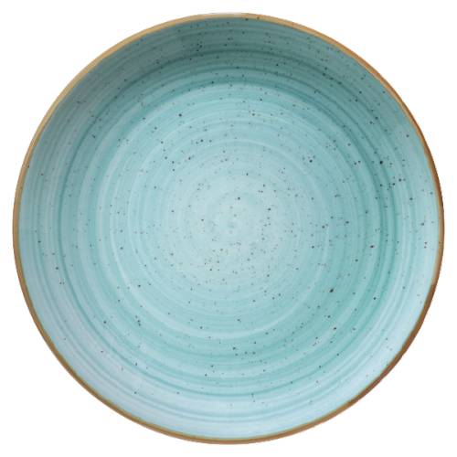 Тарелка глубокая 20см 500мл фарфор Gourmet Aura Aqua Bonna AAQGRM20CK b