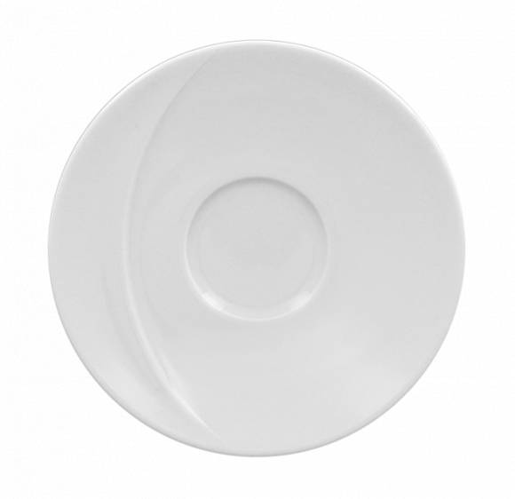 В. Блюдце 158мм RAK Porcelain Moon фарфор белый MOSA16 /12/ В. Блюдце 158мм RAK Porcelain Moon фарфор белый MOSA16 /12/