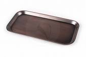 Поднос прямоугольный 330х170х15мм нерж. сталь Hammered Antique  81240016