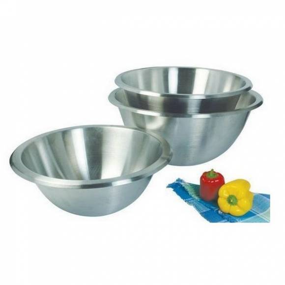 Миска нержавеющая сталь 300мм полусферическая Maco BW30  7л