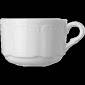 Чашка кофейная  «В. Виена» 80мл D=65 H=45 L=85мм фарфор белый VW01508 /1/12/