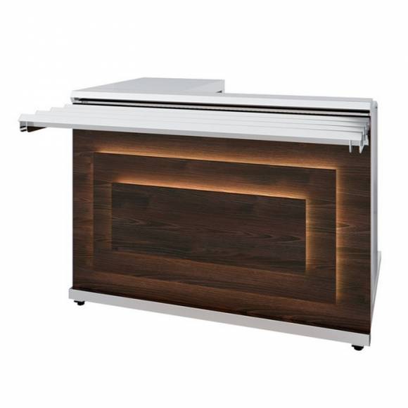 Прилавок кассовый универсальный Pafos Luxstahl КК-1200 Premium