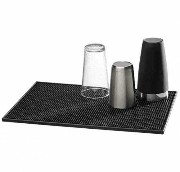 Коврик барный 46*31 см черный, резиновый MVQ Коврик барный 46*31 см черный, резиновый MVQ