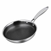 Сковорода 260*45мм, "Honeycombs", нерж. c антиприг. покр.. индукция, ProffCuisine 81280099