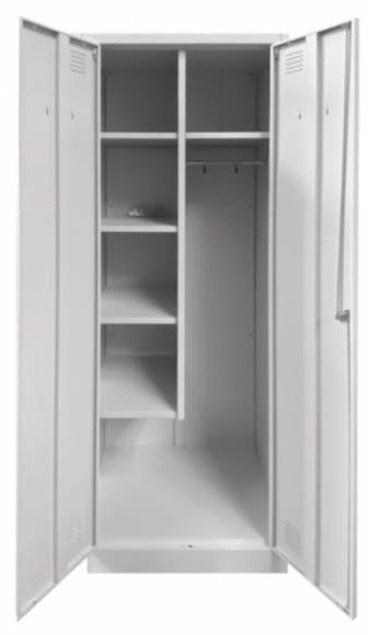 Шкаф универсально-хозяйственный U-530 2-двери собранный Шкаф универсально-хозяйственный U-530 2-двери собранный