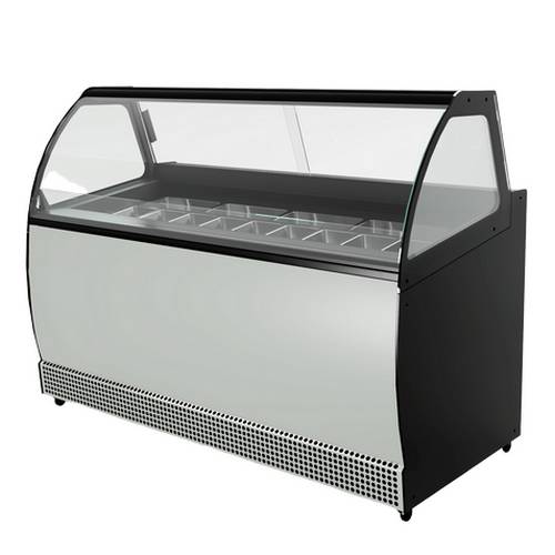 Витрина морозильная МХМ Veneto-VN-1,75 (под мороженое) динамика