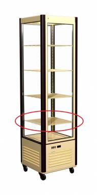 Полка-решетка 500х425мм ОФП 6.540.036 к холодильн. шкафам Carboma R400C/R400C Люкс, R800C/R800C Люкс Полка-решетка 500х425мм ОФП 6.540.036 к холодильн. шкафам Carboma R400C/R400C Люкс, R800C/R800C Люкс