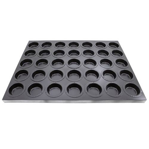 Лист для выпечки маффинов и кексов 62 мм 530*325 с антипригарным покрытием Лист для выпечки маффинов и кексов 62 мм 530*325 с антипригарным покрытием
