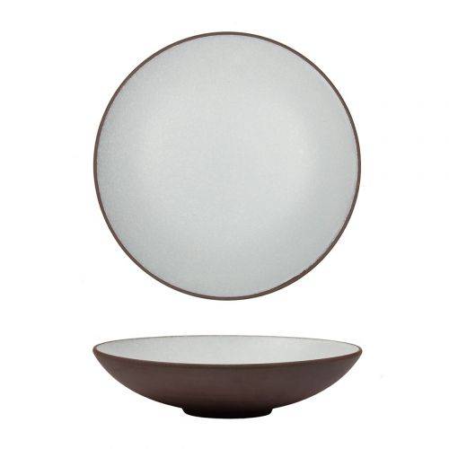 Блюдо/салатник 650 мл, 23cм, h=4,5cм White Matt Taiga P.L. 17-313dk/whitematt /4/